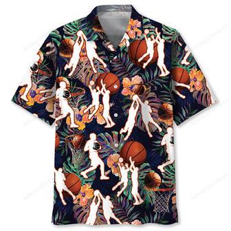 Basketball Team Tropical Hawaiian Shirt | Newhawaiianshirts DE