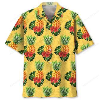 Beach Pineapple Hawaiian Shirt Men | Newhawaiianshirts