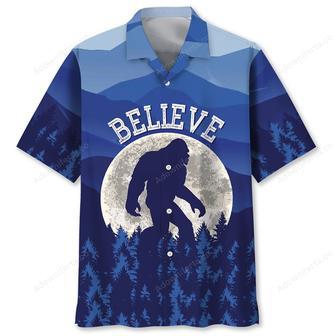 Bigfoot Believe Hawaiian Shirt | Newhawaiianshirts UK