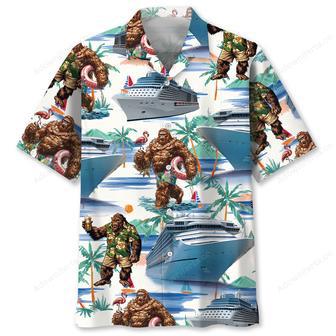 Bigfoot Cruise Hawaiian Shirt | Newhawaiianshirts