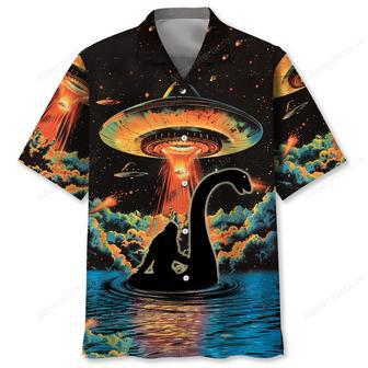 Bigfoot Nessie UFO Hawaiian Shirt | Newhawaiianshirts UK