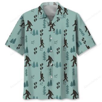 bigfoot pine hawaiian shirt | Newhawaiianshirts UK