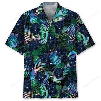 Black Leopard Tropical Hawaiian Shirt | Newhawaiianshirts DE