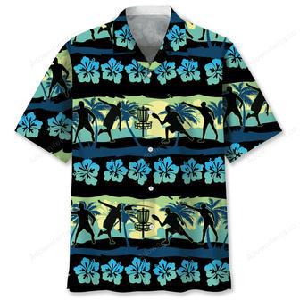 Blue Disc Golf Vintage Hawaiian Shirt | Newhawaiianshirts UK