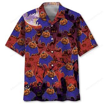 Boo Pumpkin Hawaiian Shirt | Newhawaiianshirts UK