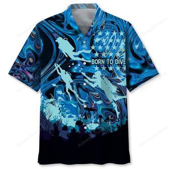 Born To Dive Hawaiian Shirt | Newhawaiianshirts UK