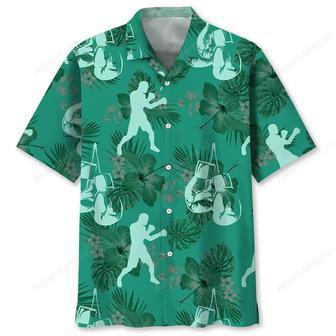 Boxing Kelly Green Hawaiian Shirt | Newhawaiianshirts UK