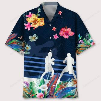 boxing love tropical hawaiian shirt | Newhawaiianshirts CA