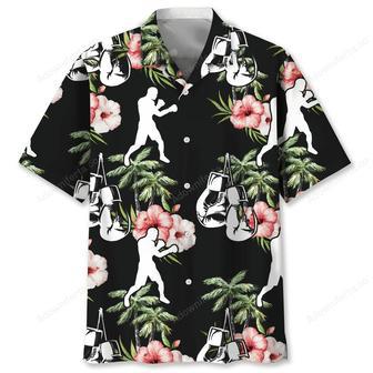 Boxing Nature Flower Hawaiian Shirt | Newhawaiianshirts