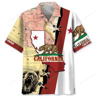 California Proud State Hawaiian Shirt | Newhawaiianshirts CA