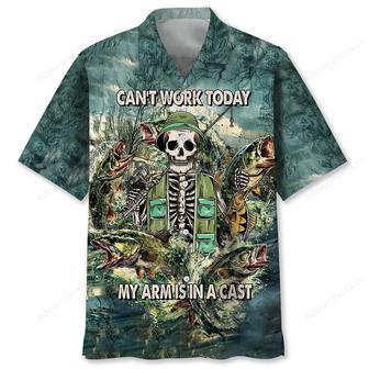 Can't Work Today My Arm Is In A Cast Hawaiian Shirt | Newhawaiianshirts CA