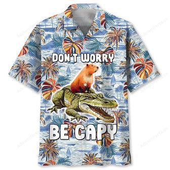 Capybara Be Capy Hawaiian Shirt | Newhawaiianshirts UK