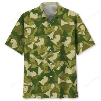 Chess Camo Hawaiian Shirt | Newhawaiianshirts UK