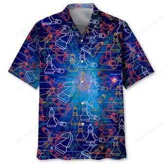 Chess Space Color Hawaiian Shirt | Newhawaiianshirts UK