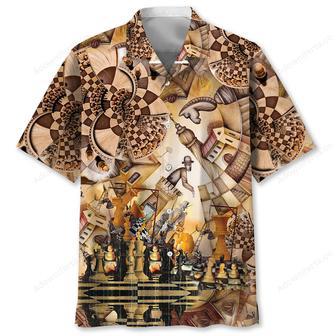 Chess Vintage Art Hawaiian Shirt | Newhawaiianshirts AU