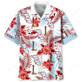 Chicago Proud Hawaiian Shirt | Newhawaiianshirts UK