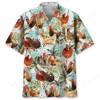 Chicken Hawaiian Shirt | Newhawaiianshirts UK