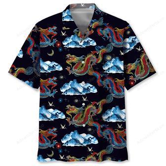 Chinese Dragon Mountain Hawaiian Shirt | Newhawaiianshirts CA