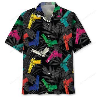 Colorful Guns Hawaiian Shirt | Newhawaiianshirts UK