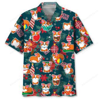 Corgi Christmas Hawaiian Shirt | Newhawaiianshirts UK