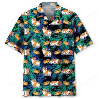 Corgi Hotdog Hawaiian Shirt | Newhawaiianshirts UK