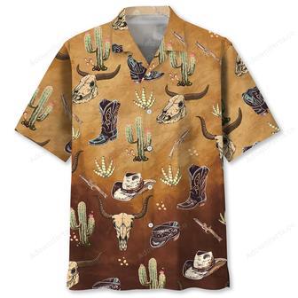 Cowboy Cactus Hawaiian Shirt | Newhawaiianshirts AU