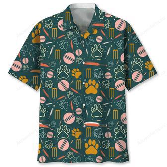 Cricket And Dog Hawaiian Shirt | Newhawaiianshirts UK