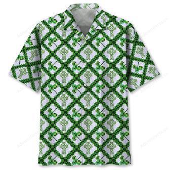 Cross St.Patrick Day Hawaiian Shirt | Newhawaiianshirts UK