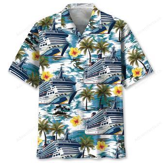 Cruise Tropical Hibiscus Pocket Hawaiian Shirt | Newhawaiianshirts UK