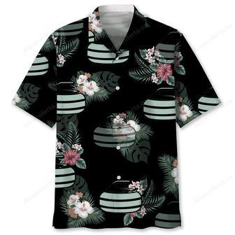 Curling Hawaiian Tropical Hawaiian Shirt | Newhawaiianshirts DE