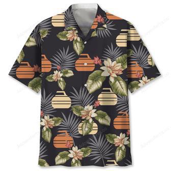 Curling Tropical Hawaiian Shirt | Newhawaiianshirts CA