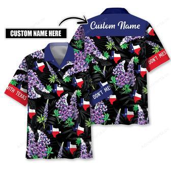 Custom Name Don't Mess With Texas Hawaiian Shirt | Newhawaiianshirts AU