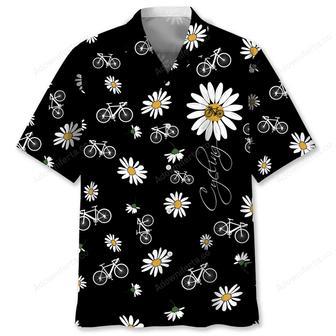 cycling daisy hawaiian shirt | Newhawaiianshirts UK