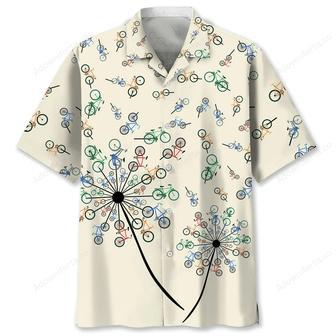 cycling dandelion hawaiian shirt | Newhawaiianshirts UK