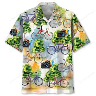 Cycling Photograph Mountain Hawaiian Shirt | Newhawaiianshirts UK