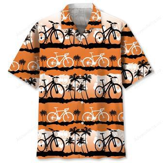 cycling sunset hawaiian shirt | Newhawaiianshirts UK