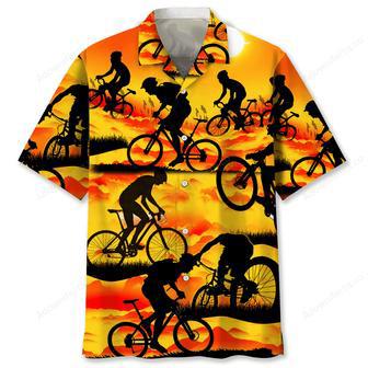 Cycling Sunshine Hawaiian Shirt | Newhawaiianshirts AU