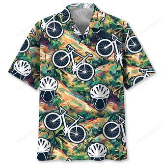 Cycling Tropical Terrain Hawaiian Shirt | Newhawaiianshirts AU