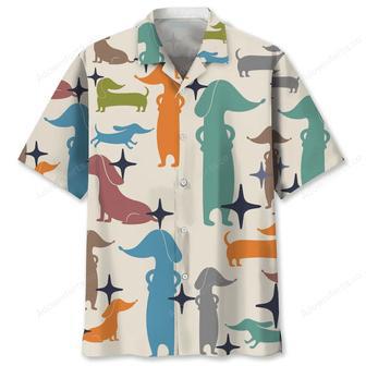 Dachshund Colorful Hawaiian Shirt | Newhawaiianshirts UK