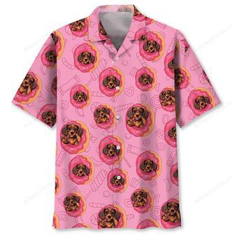 Dachshund Donut Hawaiian Shirt | Newhawaiianshirts UK