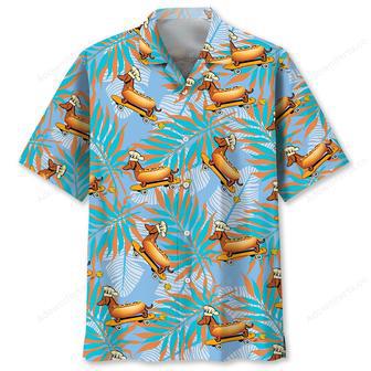 Dachshund Funny Hawaiian Shirt | Newhawaiianshirts UK