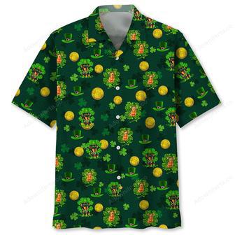 Dachshund Lucky Irish St.Patrick Day Hawaiian Shirt | Newhawaiianshirts UK