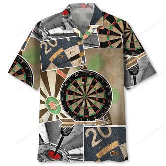 Dart Retro Art Happiness Hawaiian Shirt | Newhawaiianshirts AU