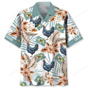 Delaware State Proud Hawaiian Shirt | Newhawaiianshirts AU