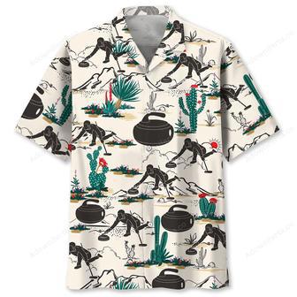 Desert Curling Hawaiian Shirt | Newhawaiianshirts UK