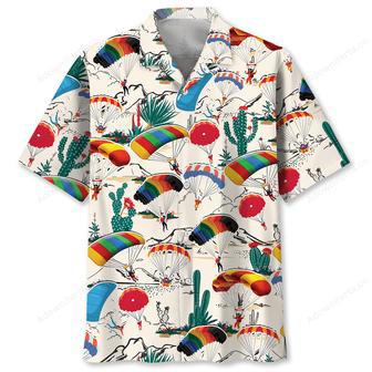 Desert Sky Diving Hawaiian Shirt | Newhawaiianshirts AU