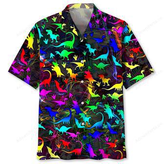 Dinosaur Color Hawaiian Shirt | Newhawaiianshirts UK