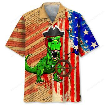 Dinosaur Pirate Hawaiian Shirt | Newhawaiianshirts CA