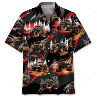 Dirt Monster Truck Hawaiian Shirt | Newhawaiianshirts UK