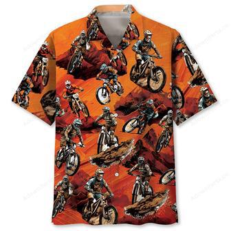 Dirt Mountain Bike Racing Hawaiian Shirt | Newhawaiianshirts UK